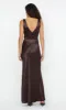 MOON DANCE VERONA DRESS - DARK CHOCOLATE sold by bec + bridge