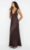 MOON DANCE VERONA DRESS - DARK CHOCOLATE sold by bec + bridge