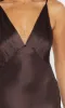 MOON DANCE V MAXI DRESS - DARK CHOCOLATE sold by bec + bridge