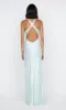 MAXINA CROSSOVER DRESS - MINT sold by bec + bridge