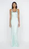 MAXINA CROSSOVER DRESS - MINT sold by bec + bridge