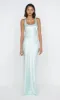 MAXINA CROSSOVER DRESS - MINT sold by bec + bridge