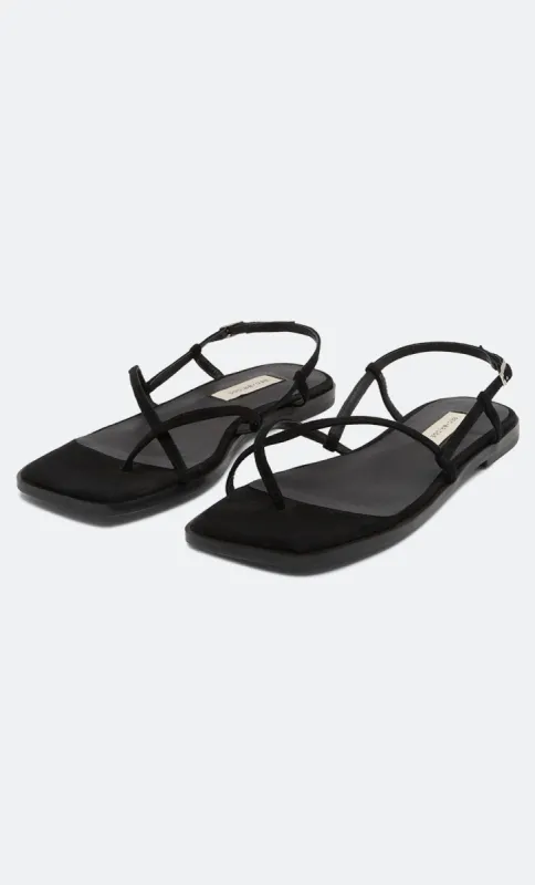 KATE SANDAL - BLACK sold by bec + bridge