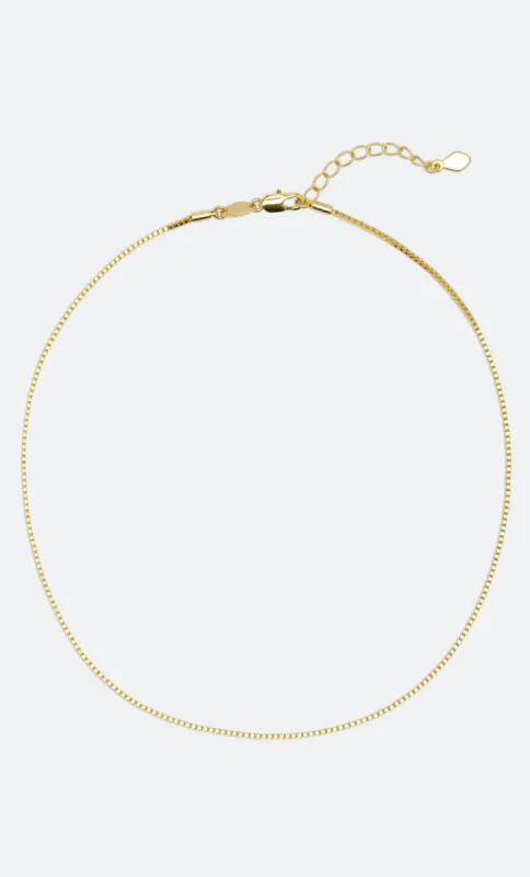 ILLIANA NECKLACE - GOLD made by bec + bridge