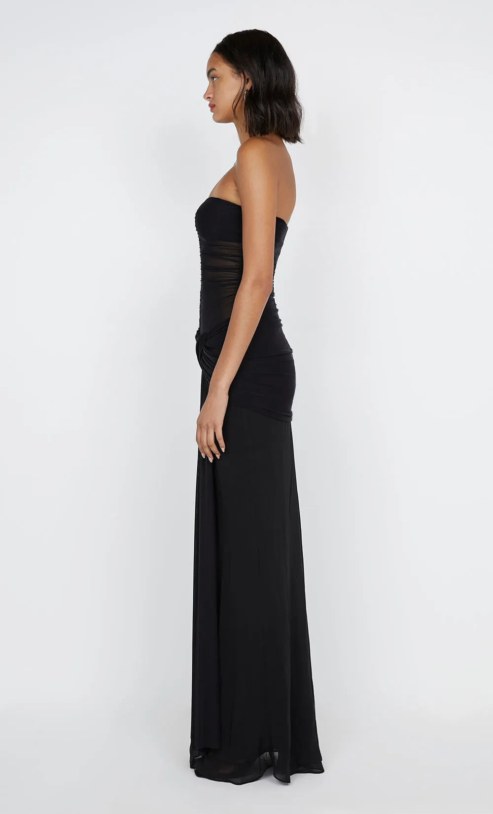 NOEMI STRAPLESS DRESS - BLACK sold by bec + bridge product image thumbnail 3