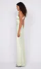 MAXINA CROSSOVER DRESS - ICE YELLOW sold by bec + bridge