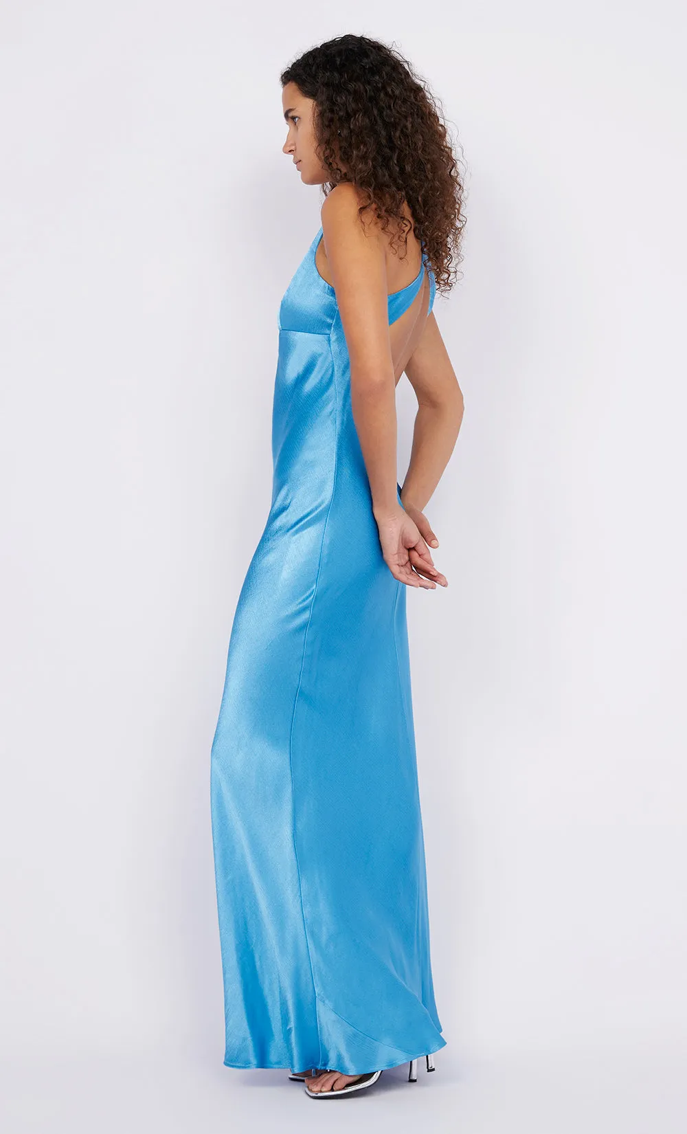 MAXINA CROSSOVER DRESS - SAPPHIRE sold by bec + bridge product image thumbnail 4