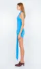 DELANY DRAPE MINI DRESS - AZURE sold by bec + bridge