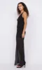 ESTELLA V NECK DRESS - BLACK sold by bec + bridge