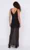 ESTELLA V NECK DRESS - BLACK sold by bec + bridge