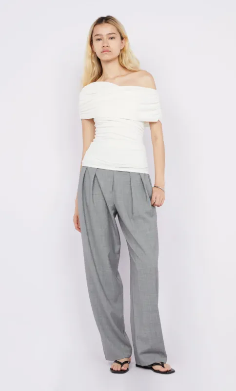 LARSEN DRAPE TOP - IVORY sold by bec + bridge