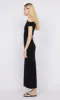 MARTHA ASYM MAXI DRESS - BLACK sold by bec + bridge