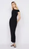 MARTHA ASYM MAXI DRESS - BLACK sold by bec + bridge