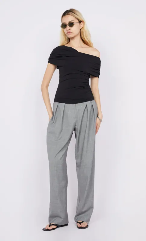 LARSEN DRAPE TOP - BLACK sold by bec + bridge