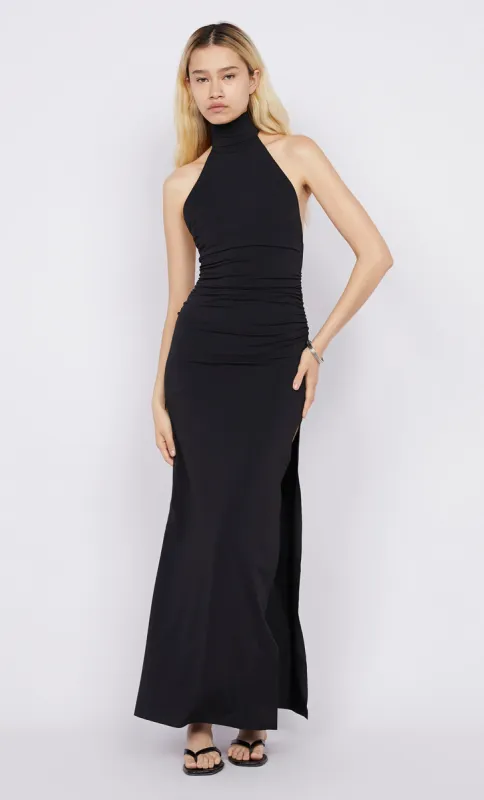 LARSEN RACER DRESS - BLACK sold by bec + bridge