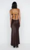 CEDAR CITY MAXI DRESS - DARK CHOC/DARK CHOC sold by bec + bridge