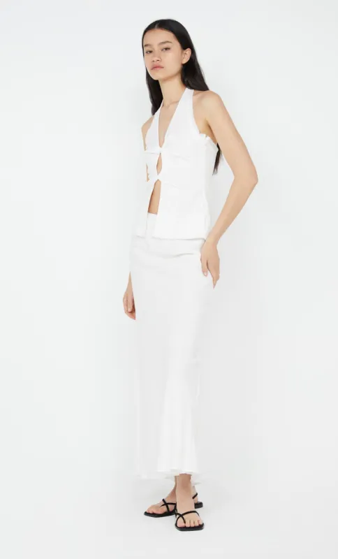 EVERLY MAXI SKIRT - WHITE sold by bec + bridge