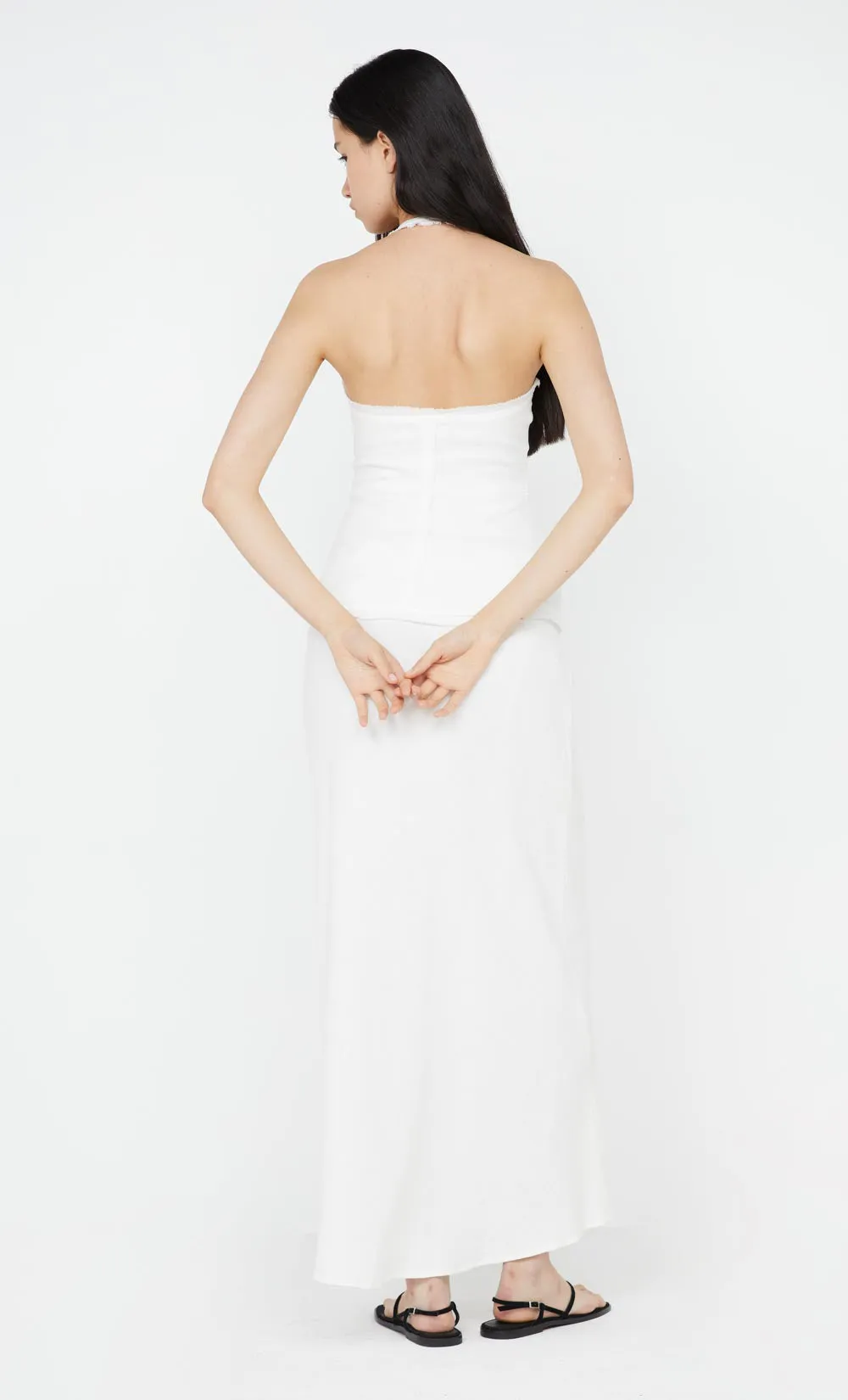 EVERLY MAXI SKIRT - WHITE sold by bec + bridge product image thumbnail 5