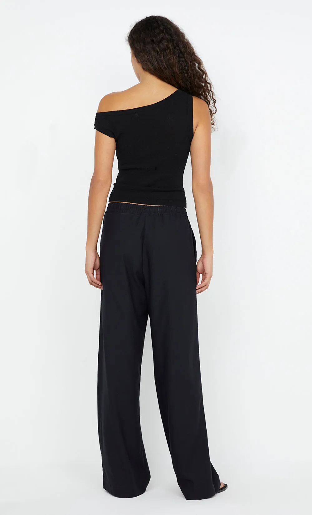 NINAH DRAWSTRING PANT - BLACK sold by bec + bridge product image thumbnail 4