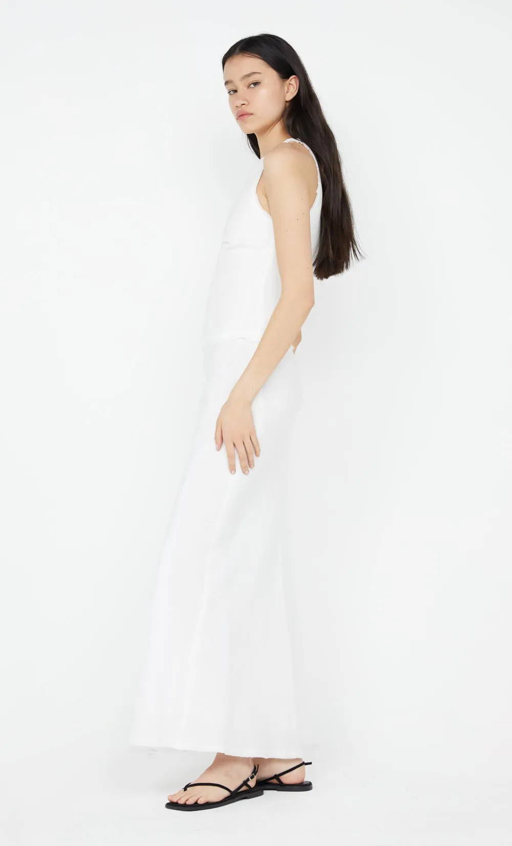 EVERLY DRESS - WHITE sold by bec + bridge product image thumbnail 4