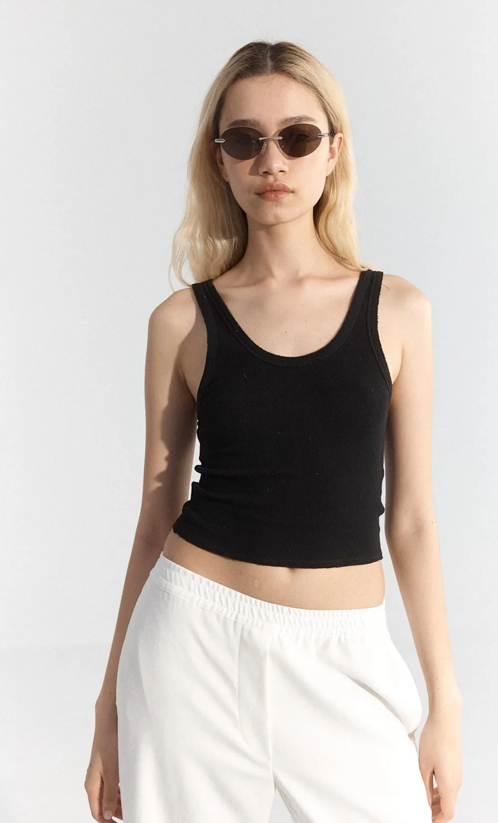 NEO SUNGLASSES - CHROME/BLACK sold by bec + bridge product image thumbnail 5