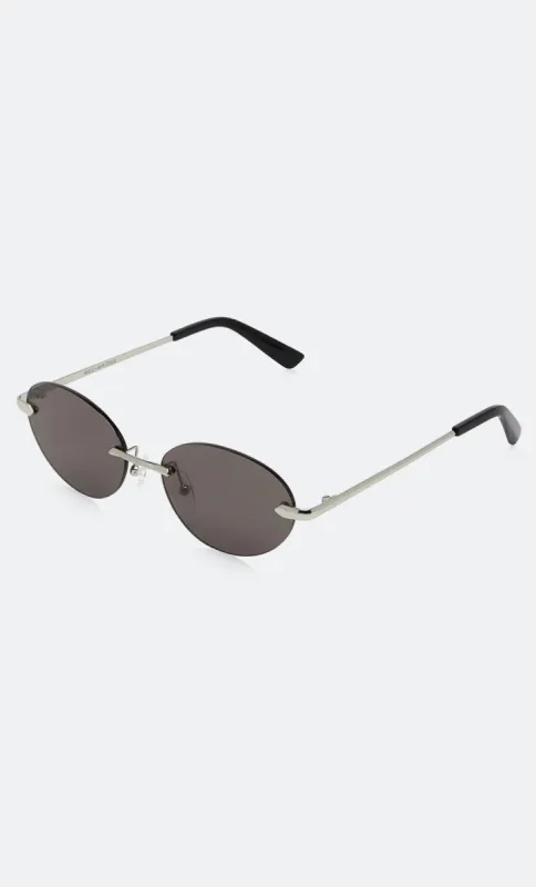 NEO SUNGLASSES - CHROME/BLACK sold by bec + bridge