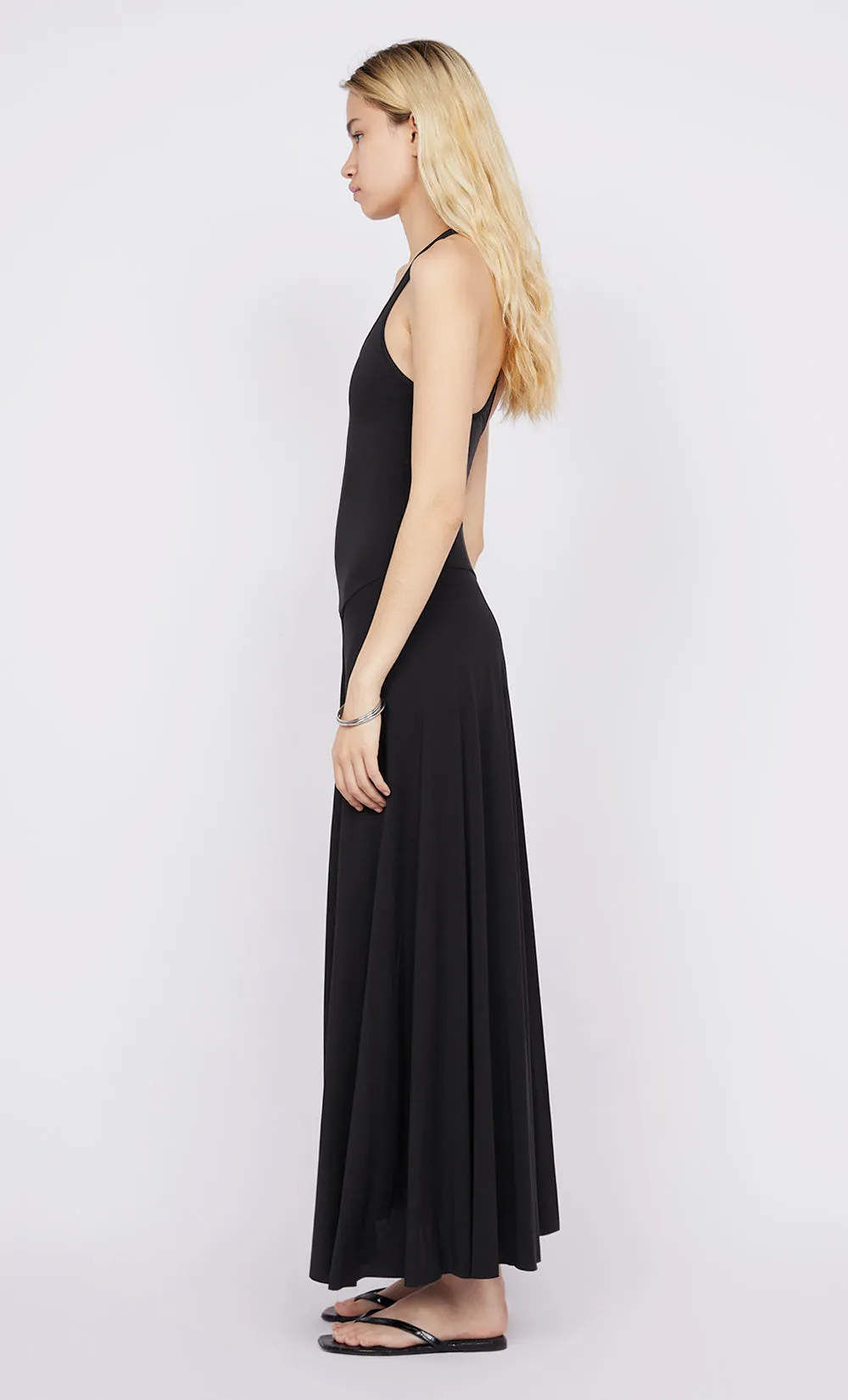 GIGI SINGLET DRESS - BLACK sold by bec + bridge product image thumbnail 4