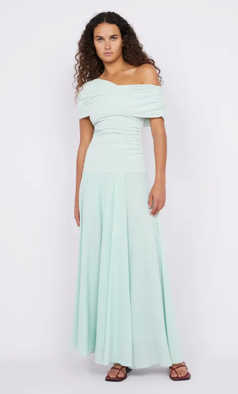 JULES DRAPE DRESS - MINT sold by bec + bridge