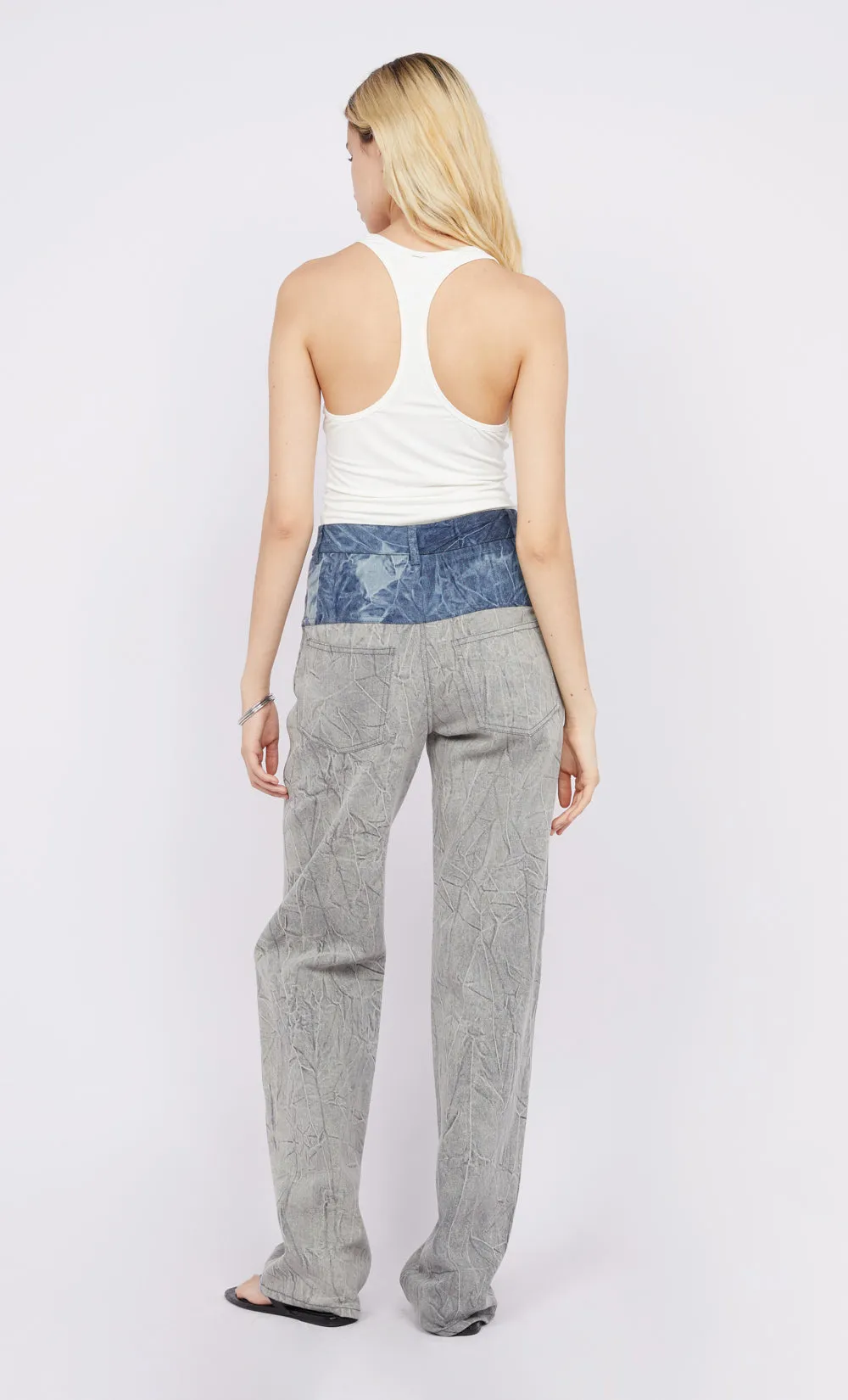 GIGI RACER TANK - WHITE sold by bec + bridge product image thumbnail 5