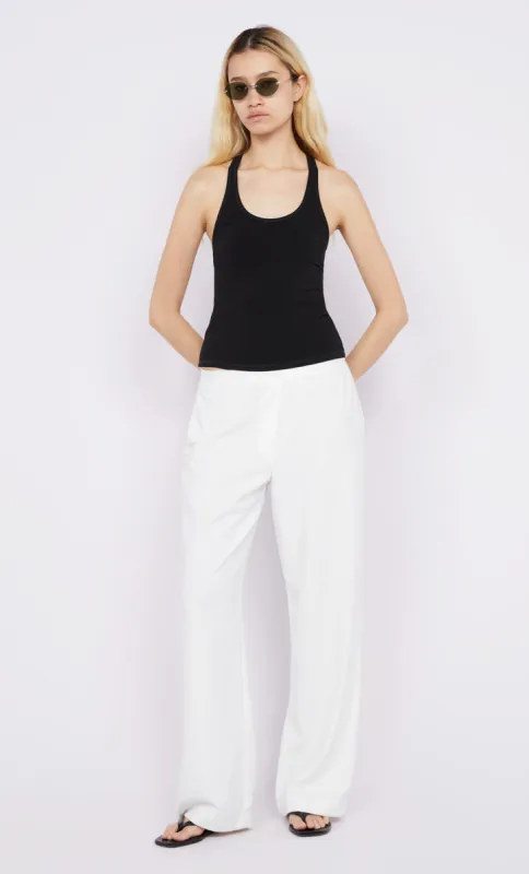 GIGI RACER TANK - BLACK made by bec + bridge