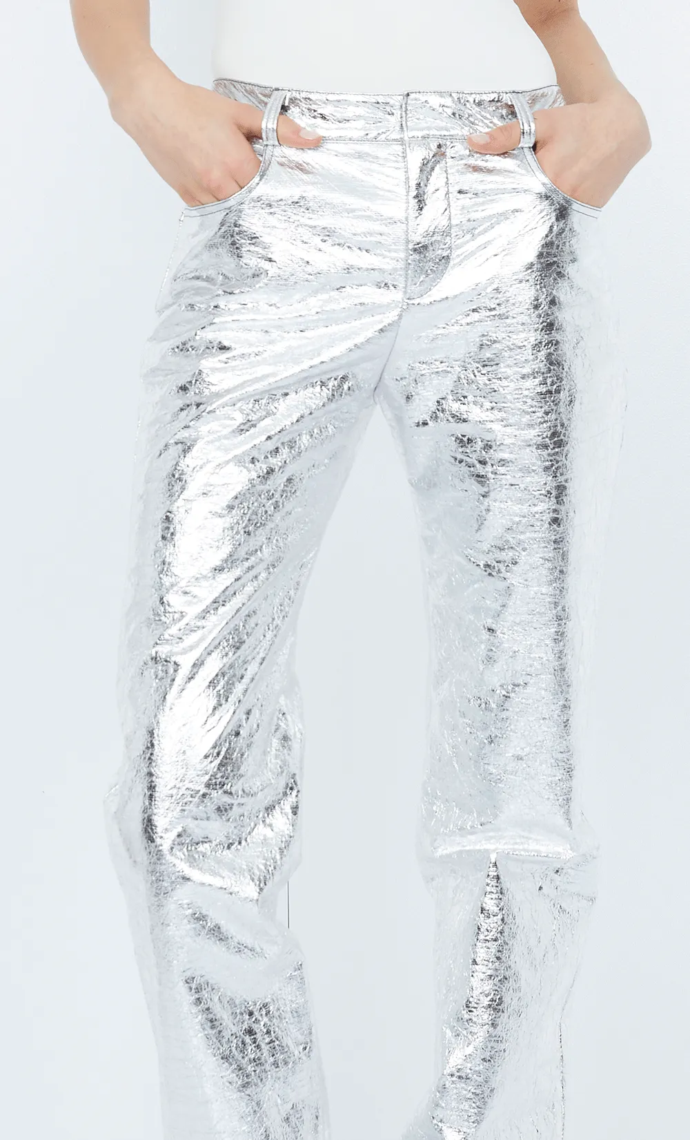 XANTHIA PANT - SILVER sold by bec + bridge product image thumbnail 5
