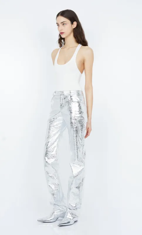 XANTHIA PANT - SILVER made by bec + bridge