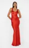 MAXINA CROSSOVER DRESS - CRIMSON sold by bec + bridge