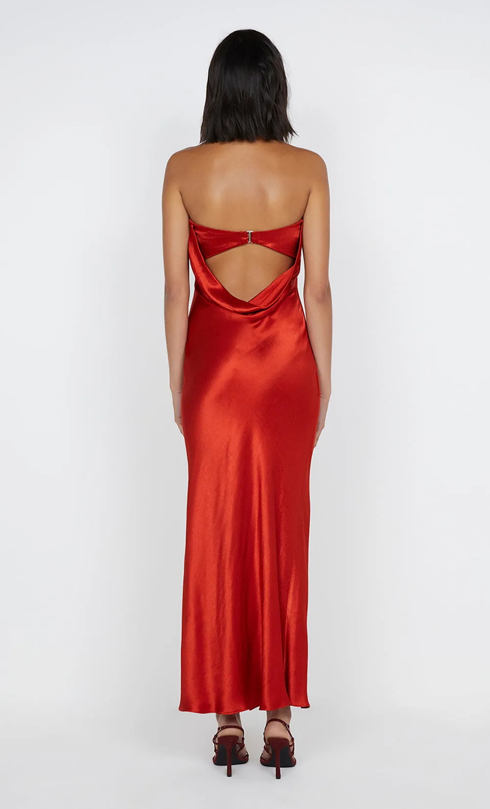 MOON DANCE STRAPLESS DRESS - CRIMSON sold by bec + bridge product image thumbnail 2