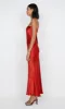 MOON DANCE STRAPLESS DRESS - CRIMSON sold by bec + bridge