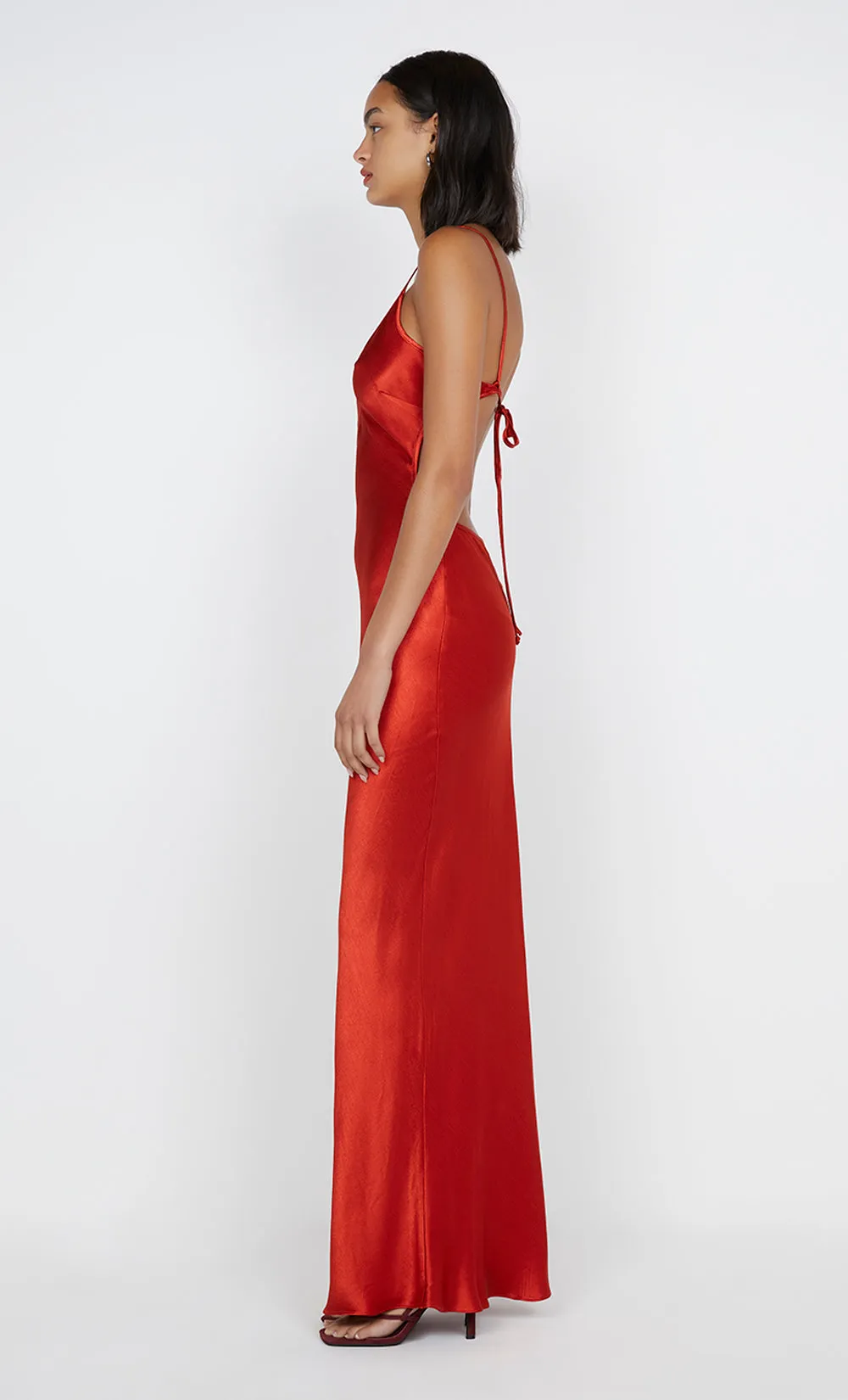 CEDAR CITY MAXI DRESS - CRIMSON/CRIMSON sold by bec + bridge product image thumbnail 3
