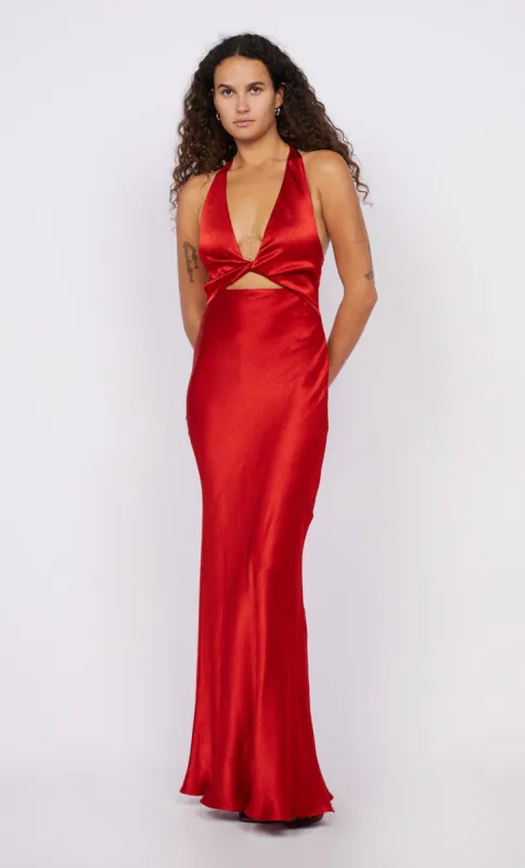 SABIA TWIST DRESS - ROUGE sold by bec + bridge