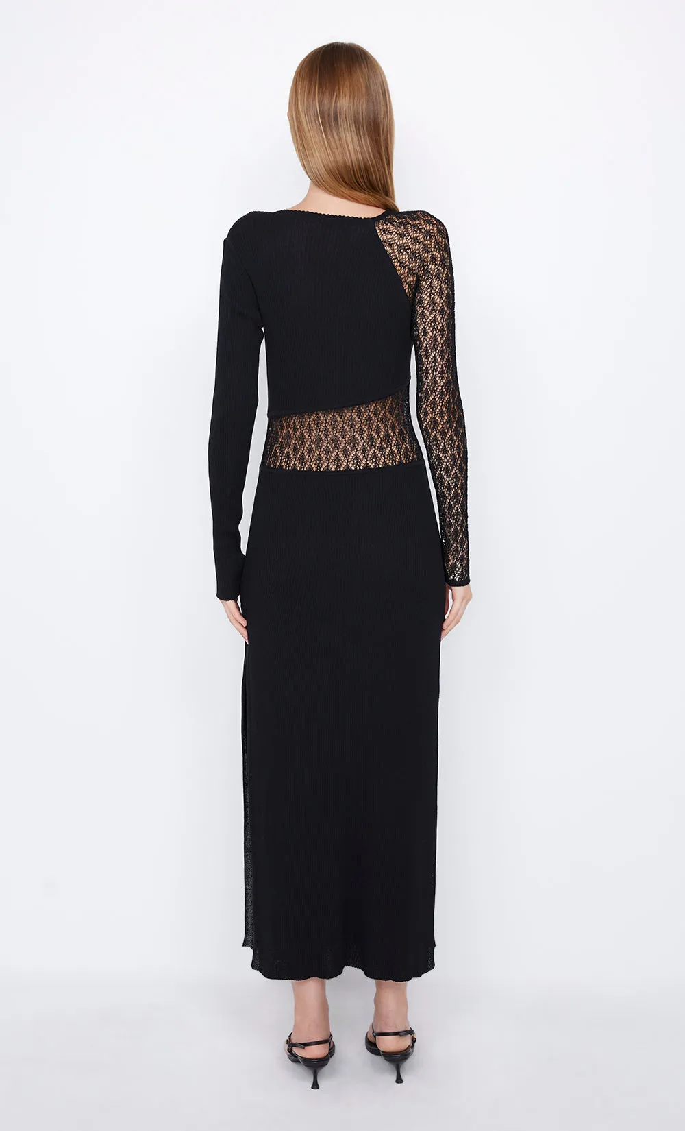 CHANTELLE LONG SLEEVE DRESS - BLACK sold by bec + bridge product image thumbnail 2