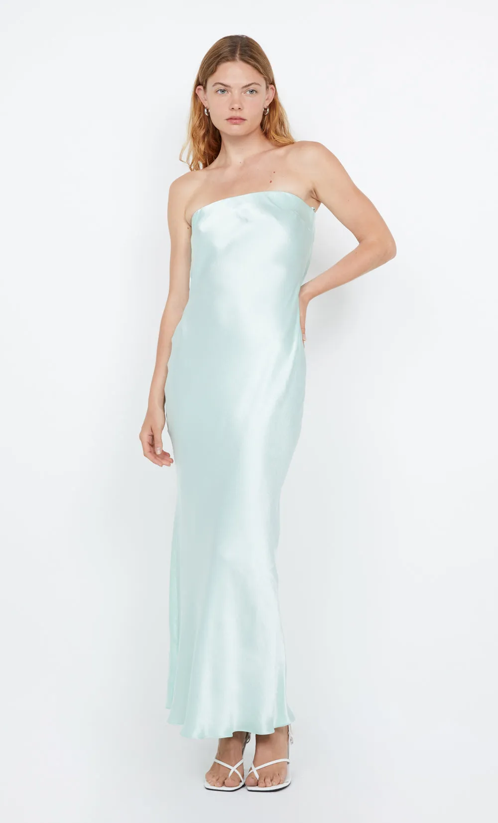 MOON DANCE STRAPLESS DRESS - MINT sold by bec + bridge product image thumbnail 3