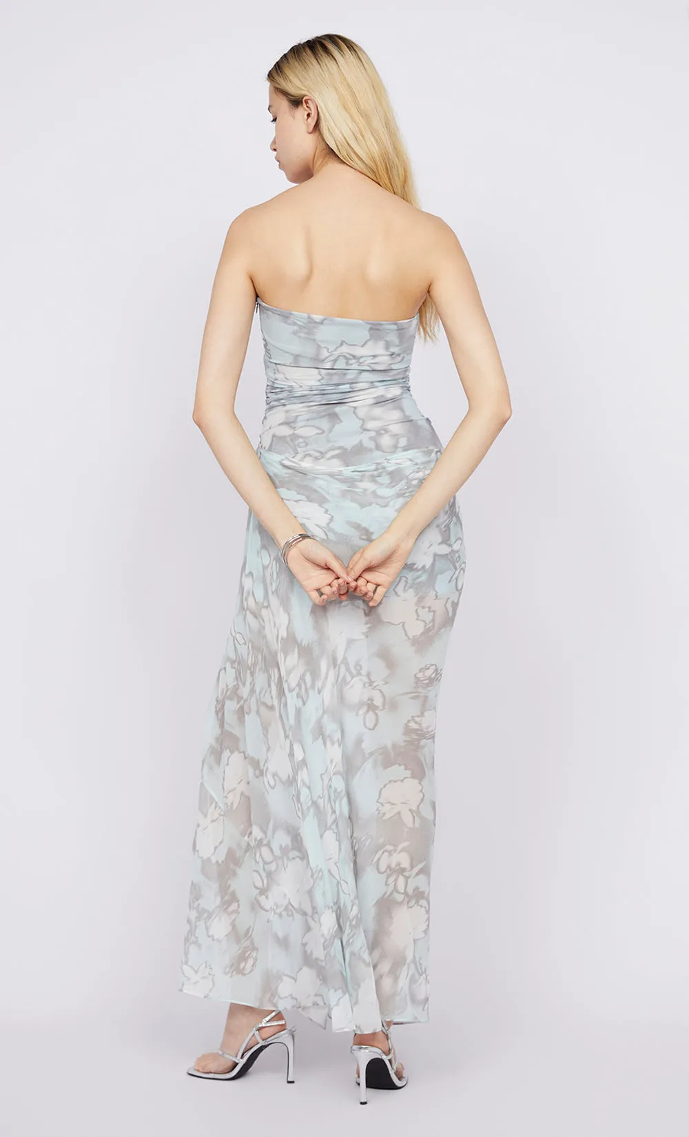ZABELLE STRAPLESS DRESS - MOONSHADOW sold by bec + bridge product image thumbnail 2