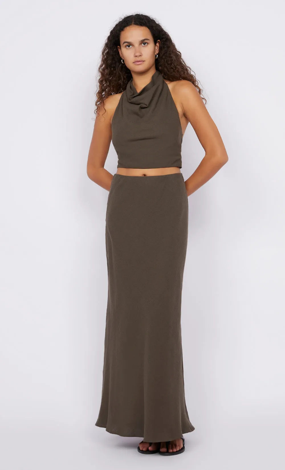EVERLY MAXI SKIRT - TWIG sold by bec + bridge product image thumbnail 5