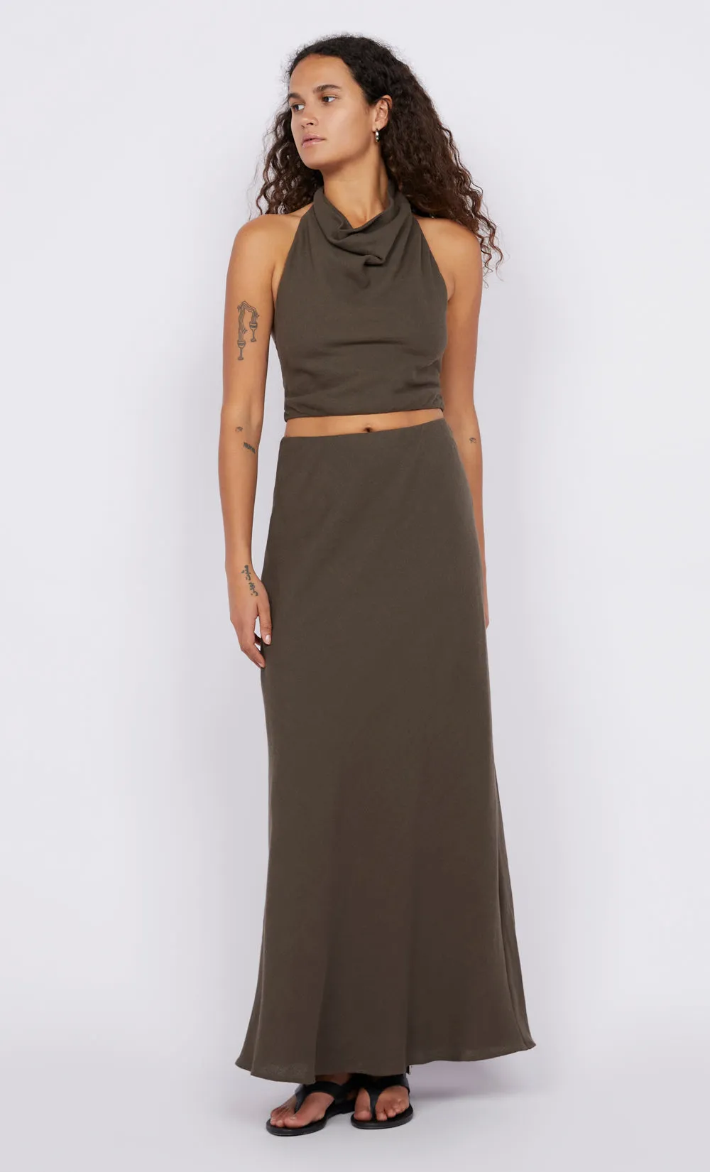 STEFFI COWL TOP - TWIG sold by bec + bridge product image thumbnail 5