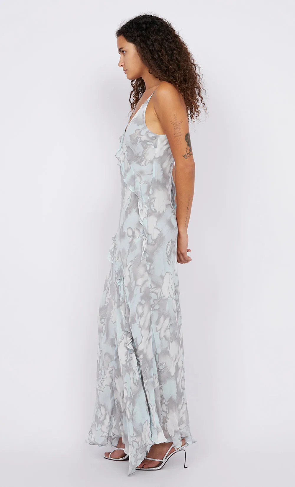 ZABELLE FRILL DRESS - MOONSHADOW sold by bec + bridge product image thumbnail 4