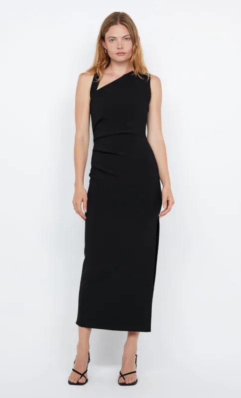 LETTY MIDI DRESS - BLACK sold by bec + bridge