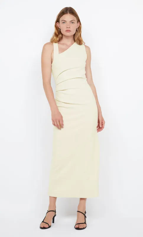 LETTY MIDI DRESS - LEMON sold by bec + bridge