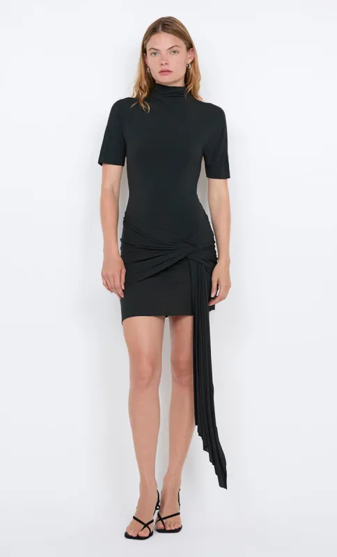 JAYDE MINI DRESS - BOTTLE GREEN sold by bec + bridge