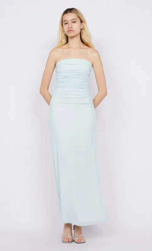 ALARA STRAPLESS DRESS - OCEAN MIST sold by bec + bridge