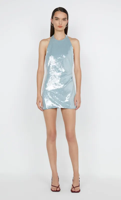 SHILOU HALTER DRESS - MINERAL BLUE sold by bec + bridge