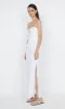 MARIANNA STRAPLESS DRESS - WHITE sold by bec + bridge