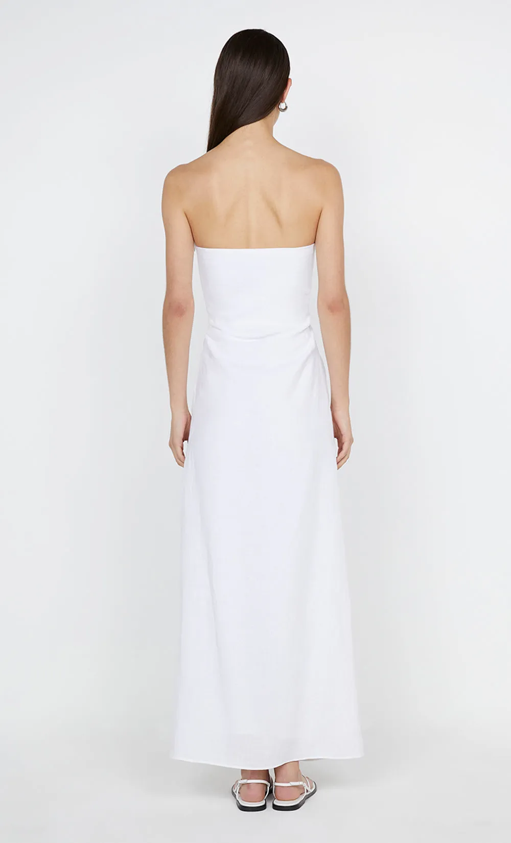 MARIANNA STRAPLESS DRESS - WHITE sold by bec + bridge product image thumbnail 2